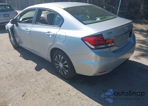 2014 Honda Civic Lx из США, поврежденный, VIN 2HGFB2F57EH546687